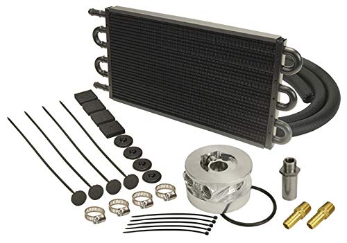 Derale 15503 Tube & Fin Engine Cooler Kit (Sndwich Adpter)