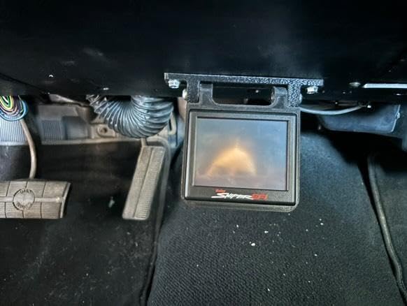 Generic Under Dash Mount for Holley EFI 3.5'''' Screen Terminator X, Snipper and Dominator