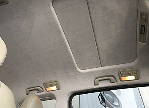 Suede Headliner Fabric With Foam Backing Material Automotive Micro-Suede Headliner Roof Fabric For Car Rv Boat Home Interior Rep