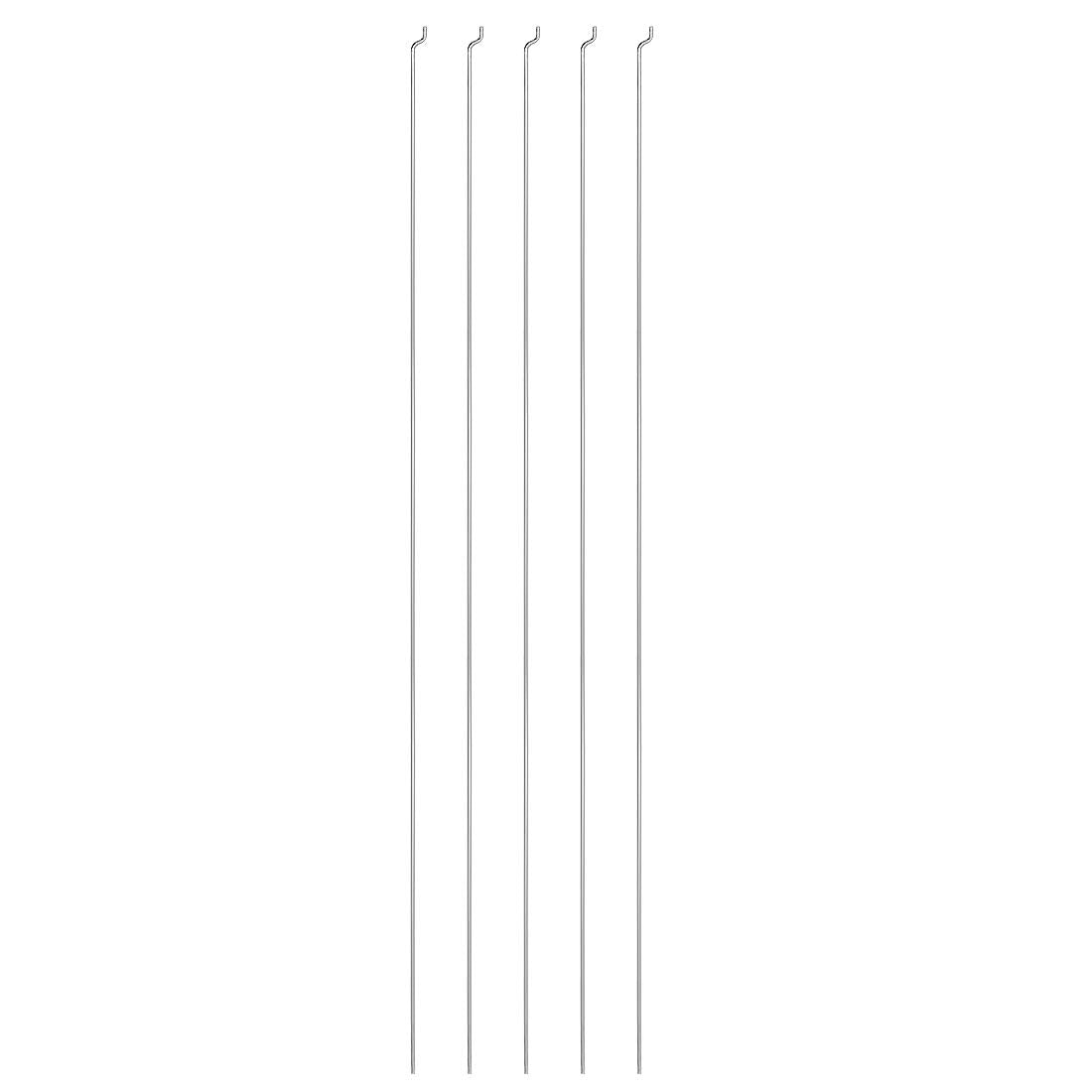 Uxcell 1.5Mm X 325Mm (12.7 Inch) Steel Z Pull/Push Rods Parts For Rc Airplane Plane Boat Replacement (Pack Of 5)