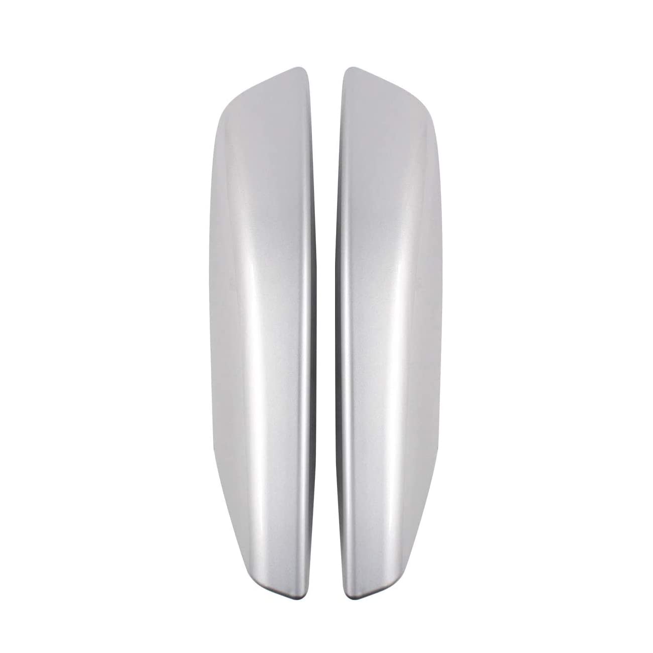 Tocatus Roof Cargo Rack Rail End Cover Shell Cap Trim For 2003-2009 Toyota 4Runner 4Wd N210, Silver, 4Pcs