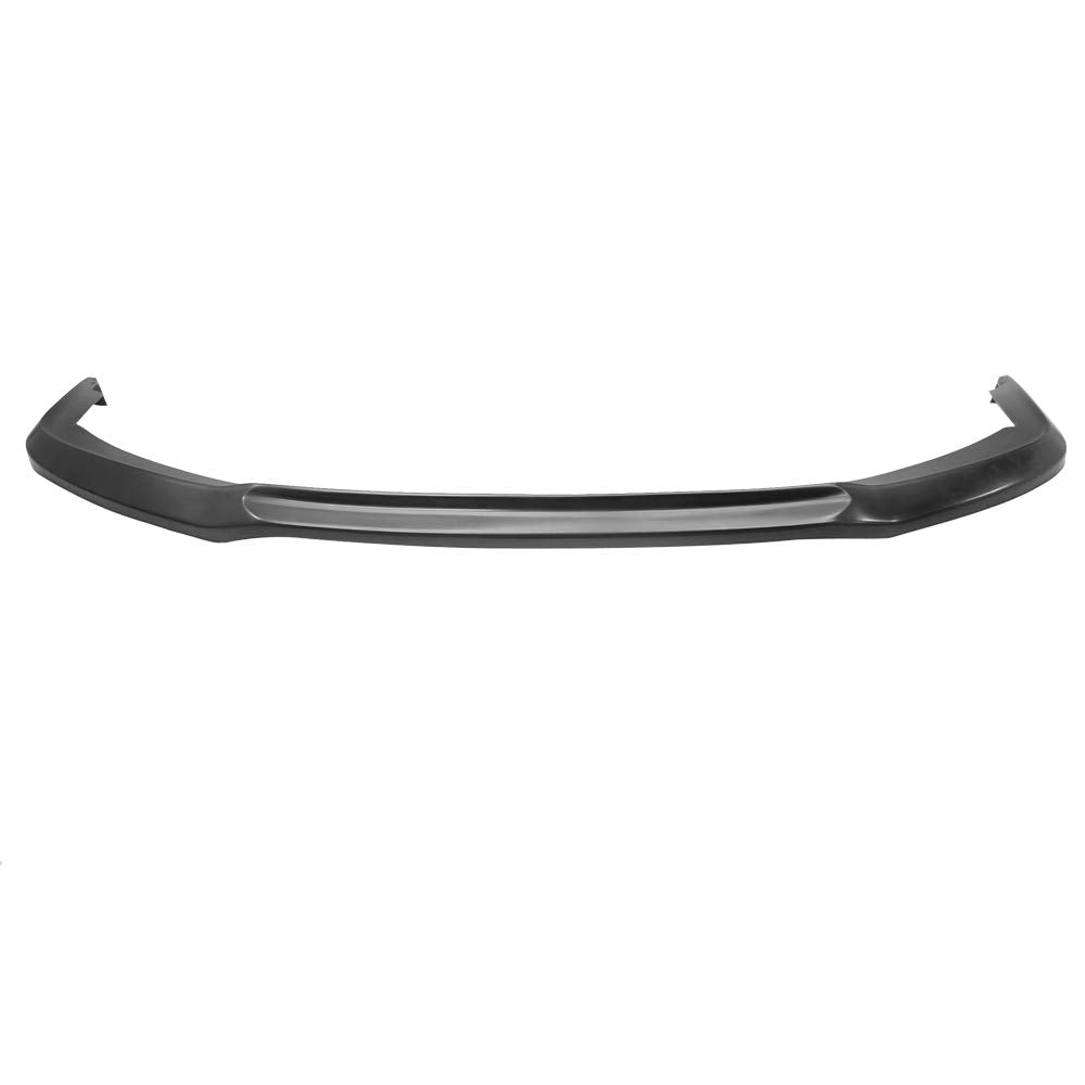 Front Bumper Lip Compatible With 2012-2013 Honda Civic, Black PU Front Lip Finisher Under Chin Spoiler Add On by IKON MOTORSPORT