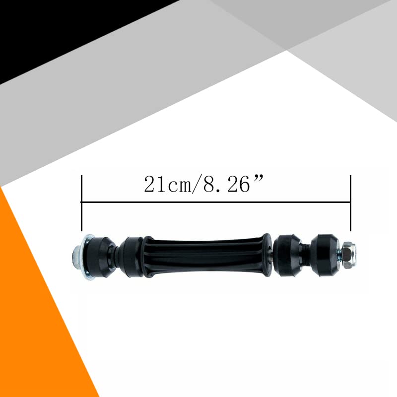 K700432 Front Sway Bar End Link Compatible With 2007-2016 Chevrolet Escalade Avalanche Silverado Suburban Tahoe Sierra Yukon,Pai