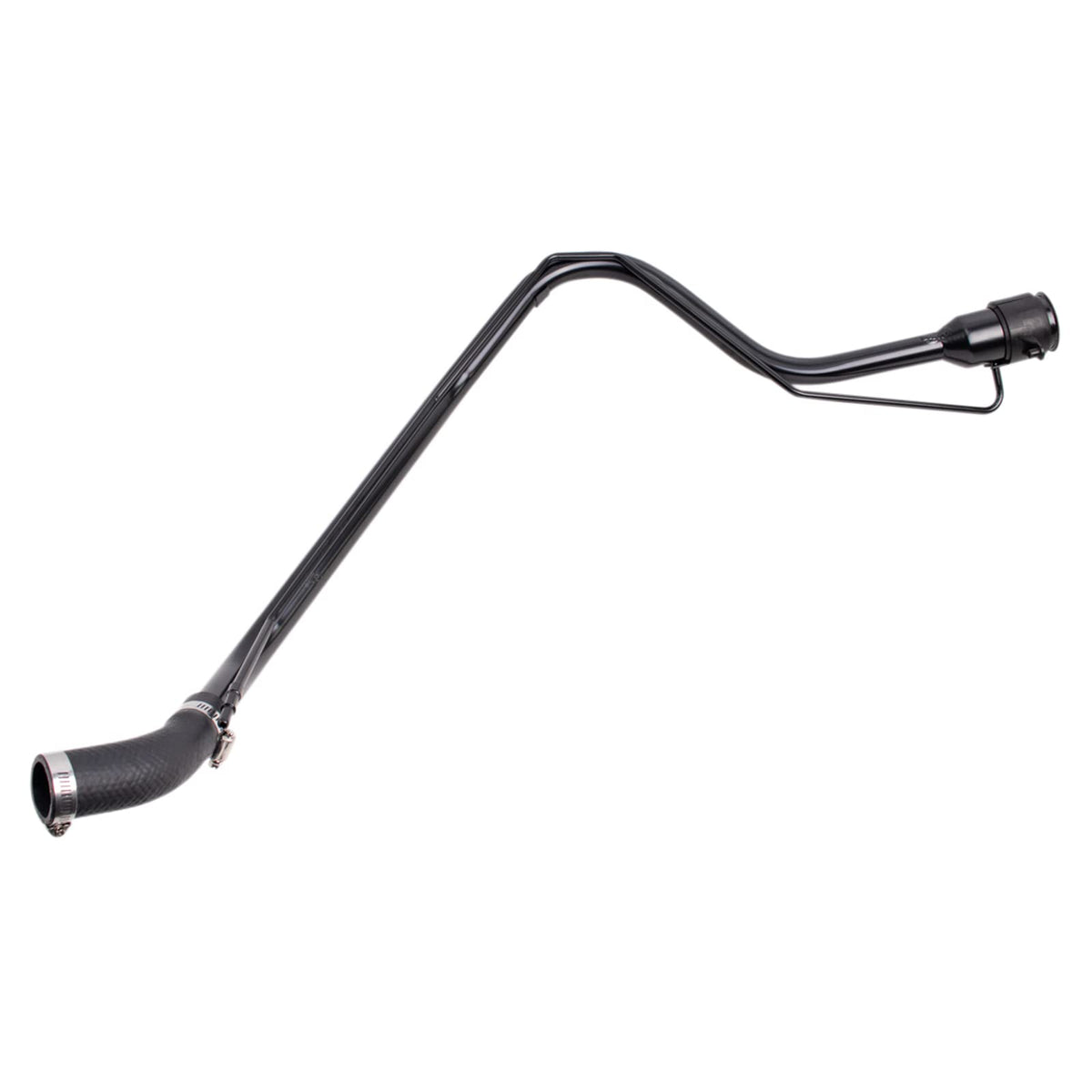Trq Fuel Tank Filler Neck Black Compatible With 2004-2008 Chevrolet Malibu
