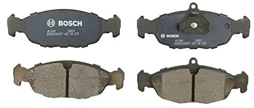 BOSCH BC688 QuietCast Premium Ceramic Disc Brake Pad Set - Compatible with Select Jaguar XJ6, XJ8, XJR, XJS, XK8, XKR; REAR