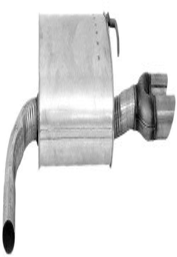 Walker Quiet-Flow SS 53687 Direct Fit Exhaust Muffler Assembly 2'' Inlet (ID) 2'' Outlet (OD) for Ford Fusion