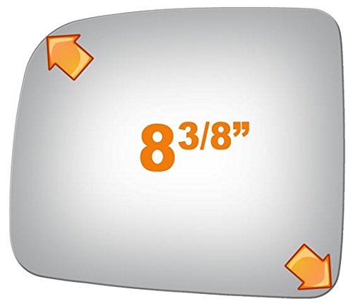 Burco 2767 Driver Side Power Replacement Mirror Glass for 1999-2003 LEXUS RX300