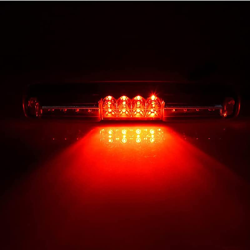 3Rd Third Brake Light Cargo Lamp Compatible With 99-06 Chevy Silverado/Gmc Sierra 1500 2500 3500 Hd, For 07 Silverado/ Sierra 1500 2500 3500 Classic Red,High Mount Stop Light Rear Center Cab Tail Lamp