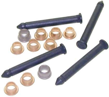 Auto Metal Direct Door Hinge Pin & Bushing Repair Kit - For 4 Hinges - 68-74 Chevy II Nova 67-69 Camaro Firebird
