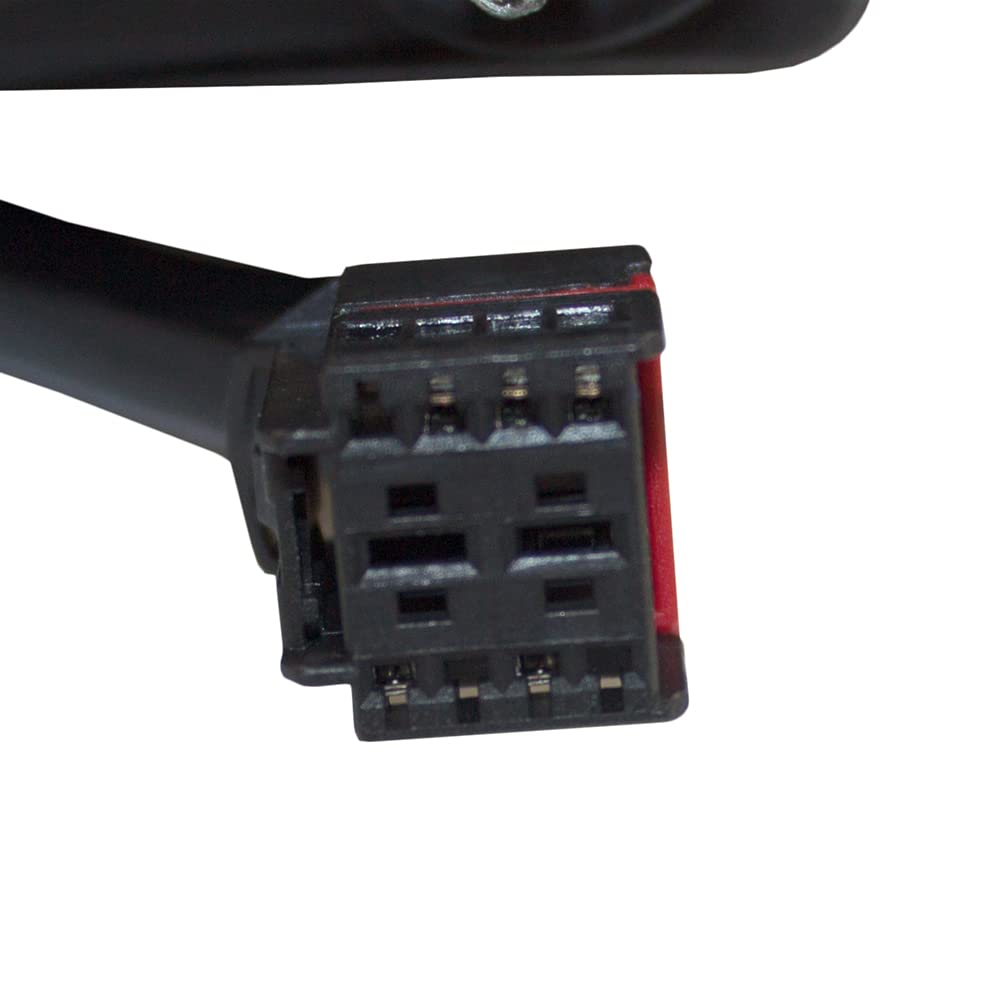 Brock Replacement Passenger Side Power Mirror Textured Black with Heat without Signal, Memory or Blind Spot Sensor Compatible with 2014-2019 Cherokee 68164060AD 68228912AA