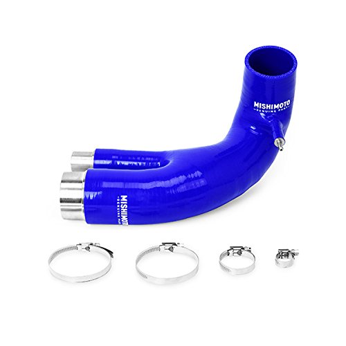 Mishimoto Mmhose-Ms3-07Tihbl Silicone Induction Hose Compatible With Mazda Mazdaspeed3 2007-2013/Mazdaspeed6 2006-2007 Blue