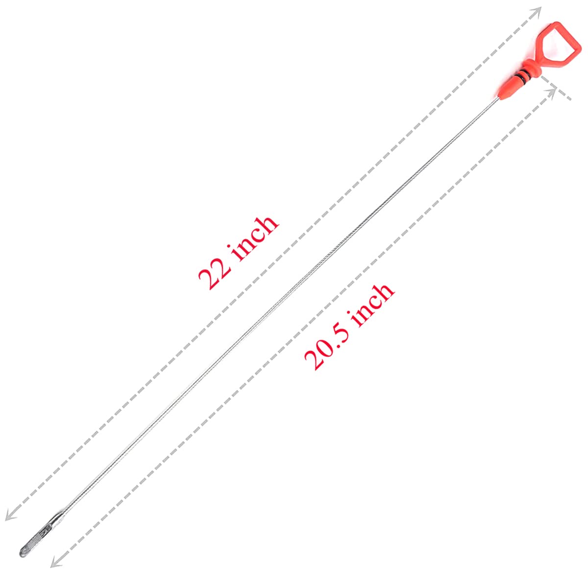 Auceramic 15650Rcaa02 Engine Oil Dipstick Level Dip Stick Fit For Honda Accord Crosstour Odyssey Pilot Ridgeline Acura Rdx Mdx R