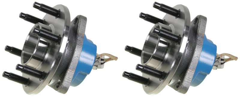 Trq Rear Wheel Hub Bearings Assembly Set Compatible With 2004-2007 Cadillac Cts