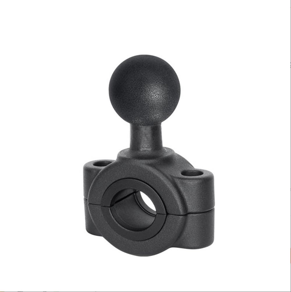 Strg 1'' Ball Handlebar Rail Mount Base, Handlebar Mount for Round Rails 0.75'' to 0.9'' in Diameter, Compatible with RAM Mounts