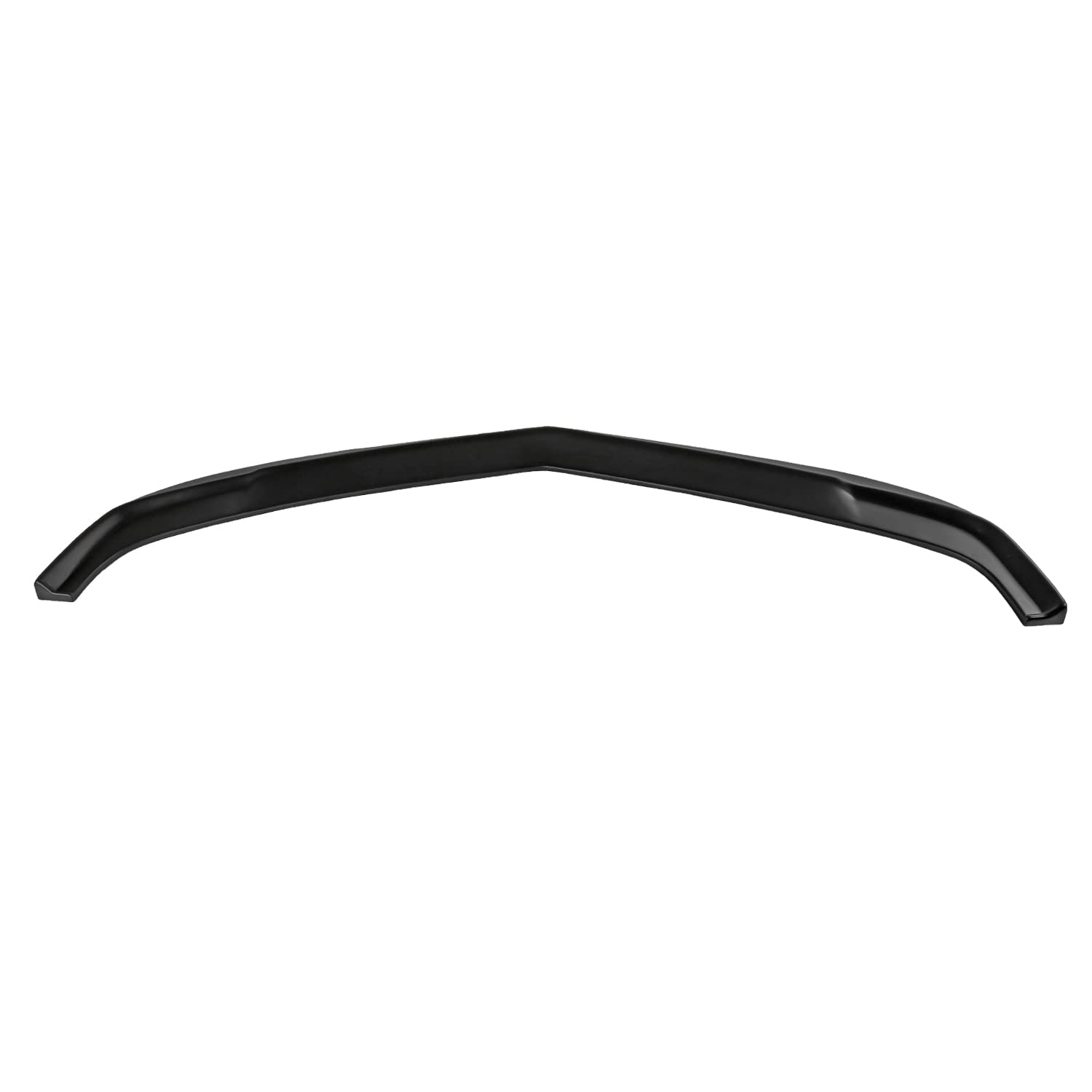 Spec-D Tuning Front Bumper Lip Chin Spoiler Splitter Trim Black Zl1 Style Compatible With 2010-2013 Chevy Camaro Ss V8