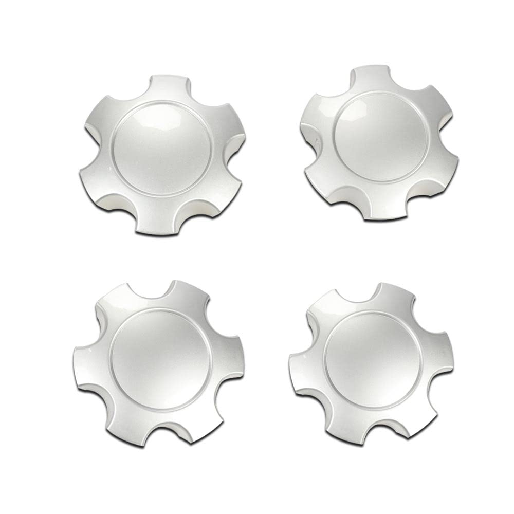 PIT66 Wheel Center Cap, Compatible with 2003-2006 Toyota Tundra/2003-2007 Toyota Sequoia 17 10 Spoke Wheels HubCap 4 PCS