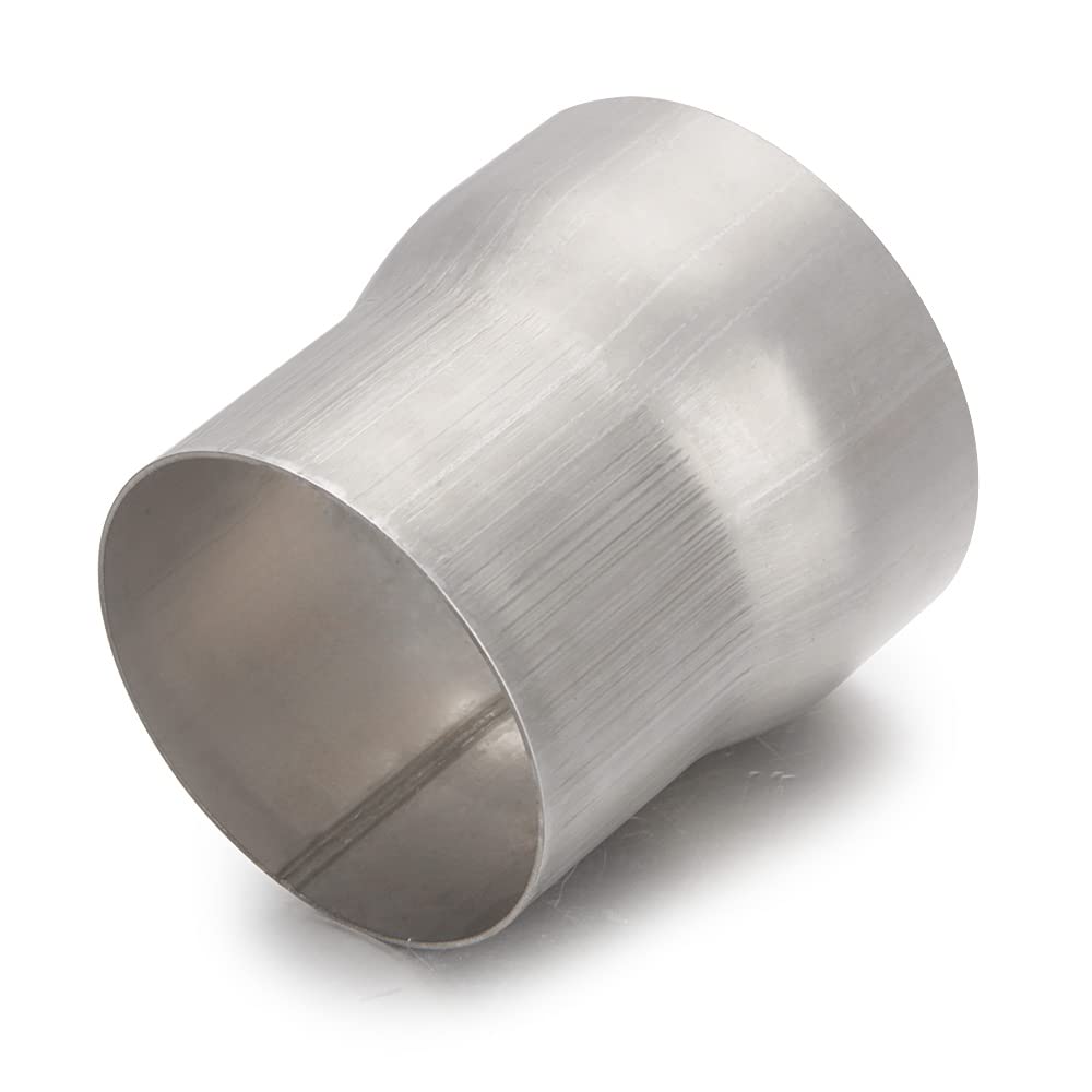 A-Karck Exhaust Adapter Connector 3.5' Od To 4' Od, Exhaust Pipe Reducer 4' Overall Length 304 Stainless Steel