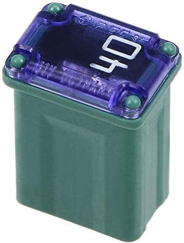 EDS 25 Pack Micro Cartridge Auto Fuses, FMM/MCASE Fuse Kit, 5 Each - 15A, 20A, 25A, 30A, 40A, Auto Fuse Assortment for Ford F150