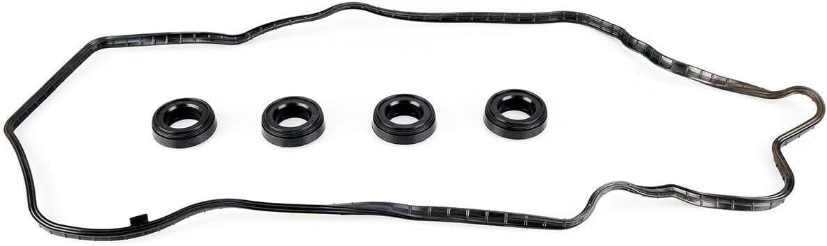 AUCERAMIC VS50741R Engine Valve Cover Gasket Set Fit for 2006-2015 Honda Civic 2016-2017 HR-V 2013-2015 Acura ILX 1.8L 2.0L L4 1