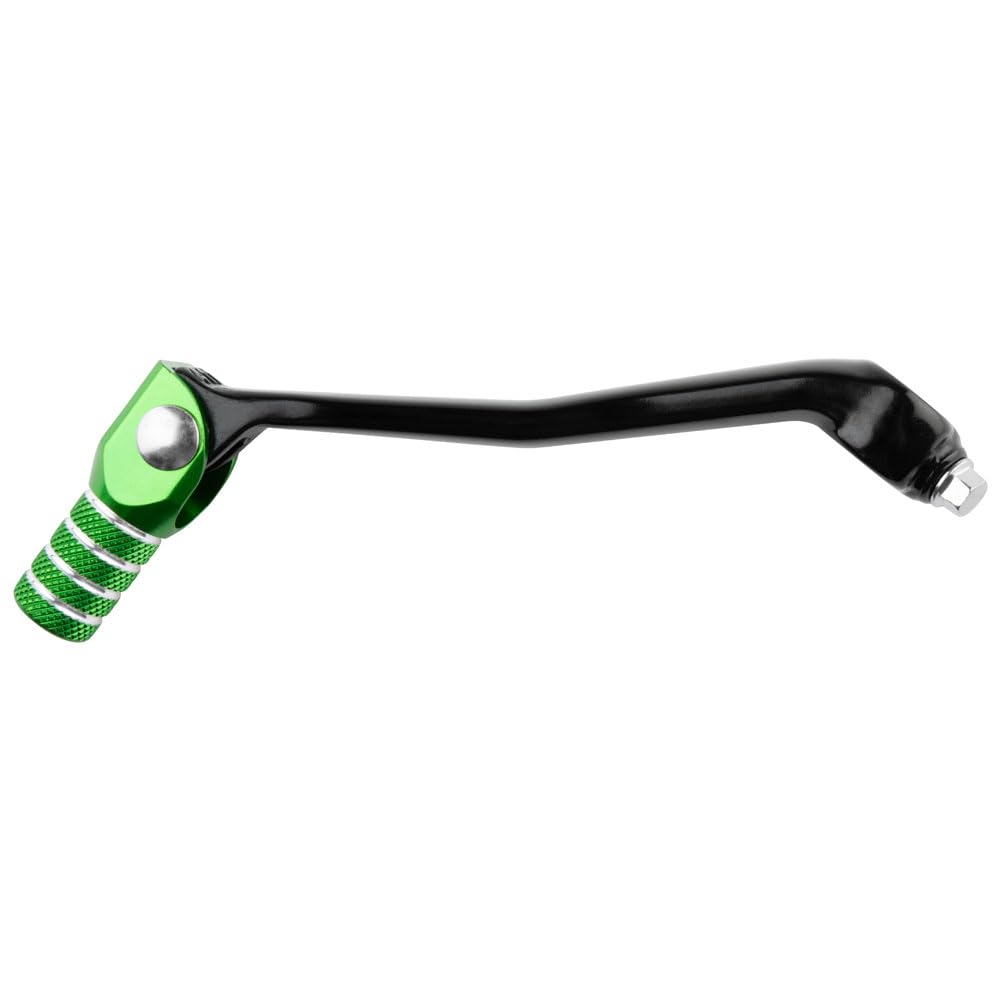 Tusk Folding Shift Lever Black/Green Tip For Kawasaki Kx450 X 2021-2022