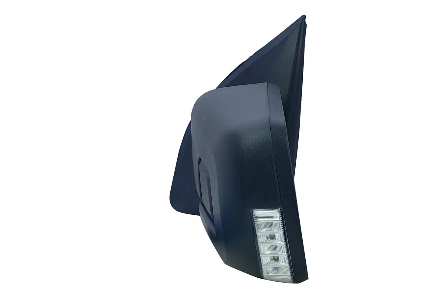 Replacement Driver Left Side Door Mirror Textured Cover Manual Folding With Blinker And Power Adjust With Heated Glass And Blis (Blind Spot Light),Puddle Light For Ford F-150 From 2021 To 2023