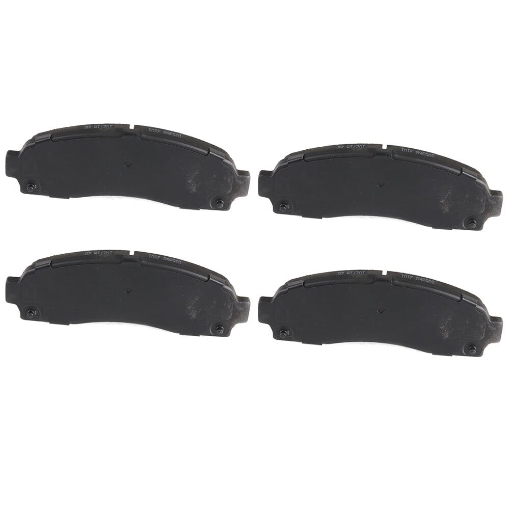 Automuto 4Pcs Front Semi-Metallic Disc Brake Pads Set D833 For Chevrolet Equinox For Ford Explorer Explorer Sport Trac Ranger Fo