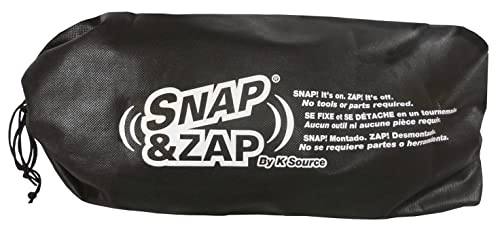 Fit System K-Source 80710 Snap-On Towing Mirrors for 09-23 RAM 1500/2500/3500, Black, Pair, Small Size