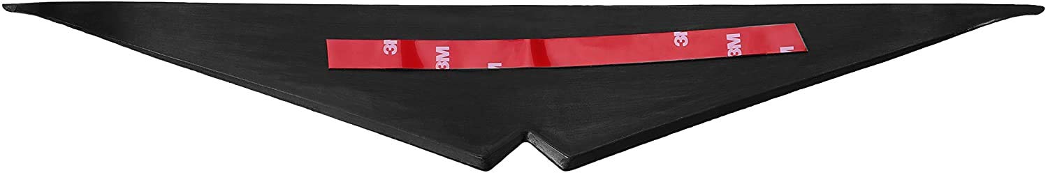 ECOTRIC New Mean Mug Bezel Compatible with 2015-up Harley Road Glide/Road Glide Special/Road Glide Ultra/Screamin Eagle CVO Road Glides Headlight Eyebrow Sticker Eyelid Cover