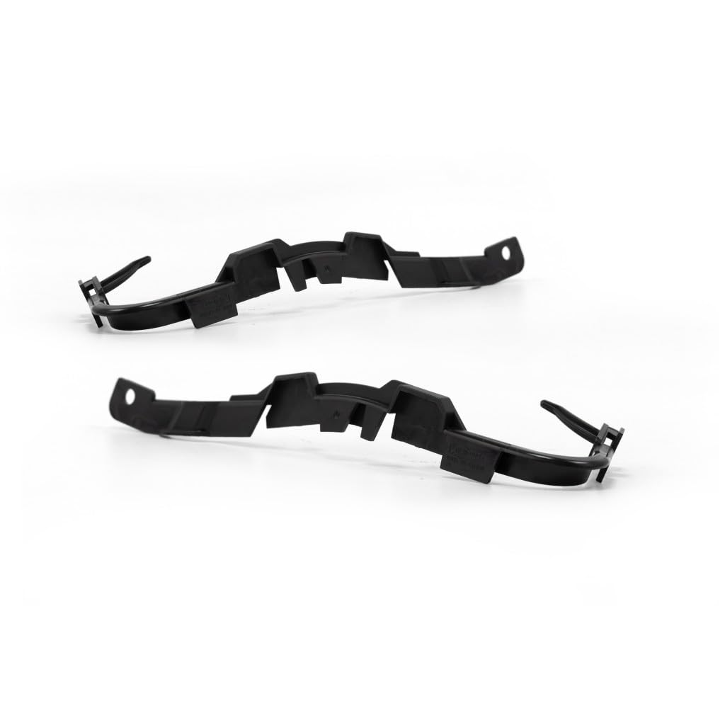 For Dodge Grand Caravan 2008 2009 2010 Bumper Cover Retainer Driver and Passenger Side | Pair | Front | Polypropylene Plastic | 