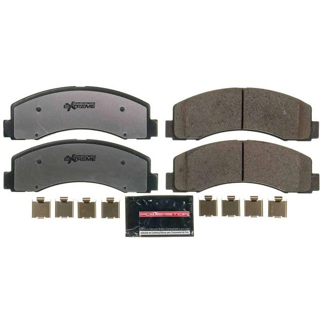 Power Stop Front Z36-2087 Truck And Tow Carbon-Fiber Ceramic Brake Pads For 2010-2020 Ford Expedition Ford F-150 | 2010-2021 Lin