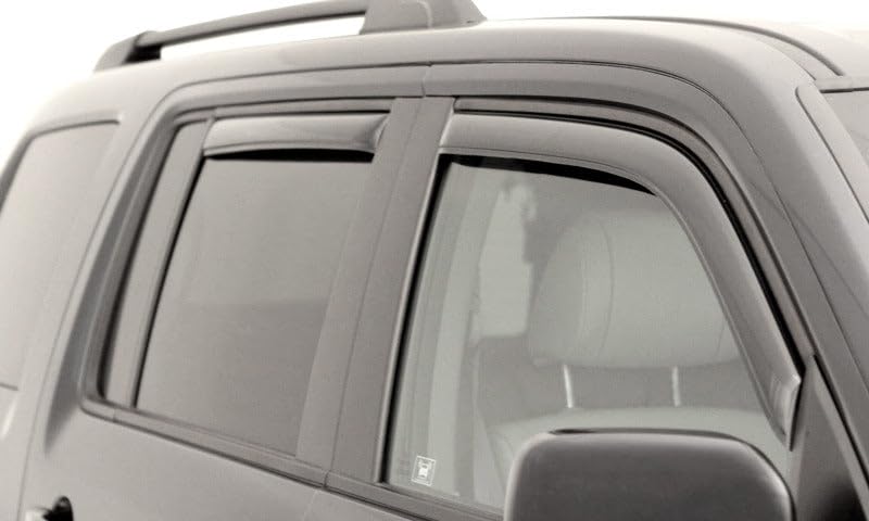 Auto Ventshade [Avs] In-Channel Ventvisor / Rain Guards | Fits 2011 - 2021 Jeep Grand Cherokee (Will Not Fit L Model)- Smoke, 4