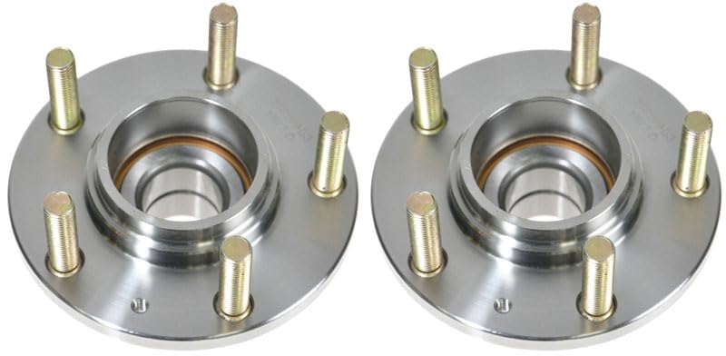Trq Rear Wheel Hub Bearings Assembly Set Compatible With 2001-2005 Hyundai Tiburon