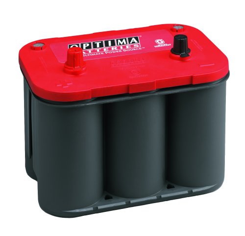 OPTIMA Batteries High Performance 34 RedTop Sealed AGM Car, Truck, and SUV Starting Battery, 800 CCA, SAE Terminal, Maintenance