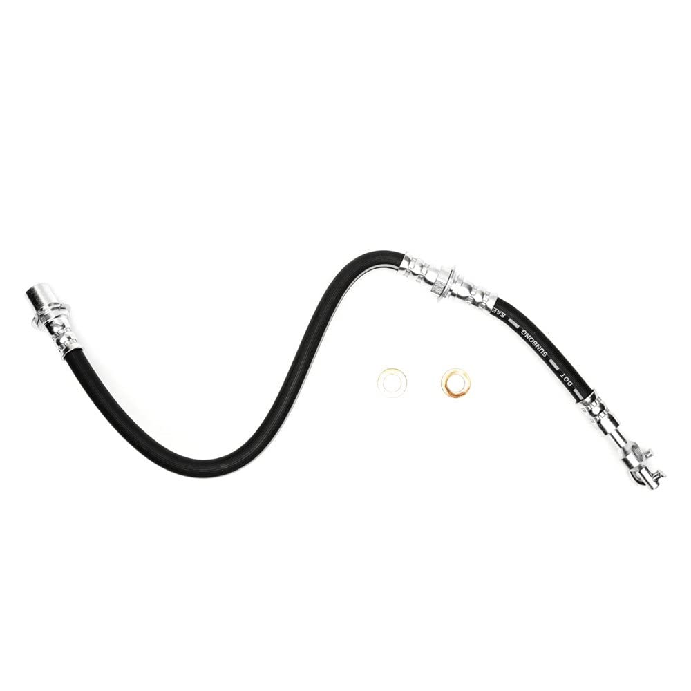 Dynamic Friction Company Front Brake Line Hose 350-76031 For 1985-1989 Toyota MR2