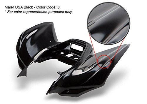 Maier Usa Rear Fender Compatible/Replacement For Yamaha Yfz350 Banshee - Black - 189570