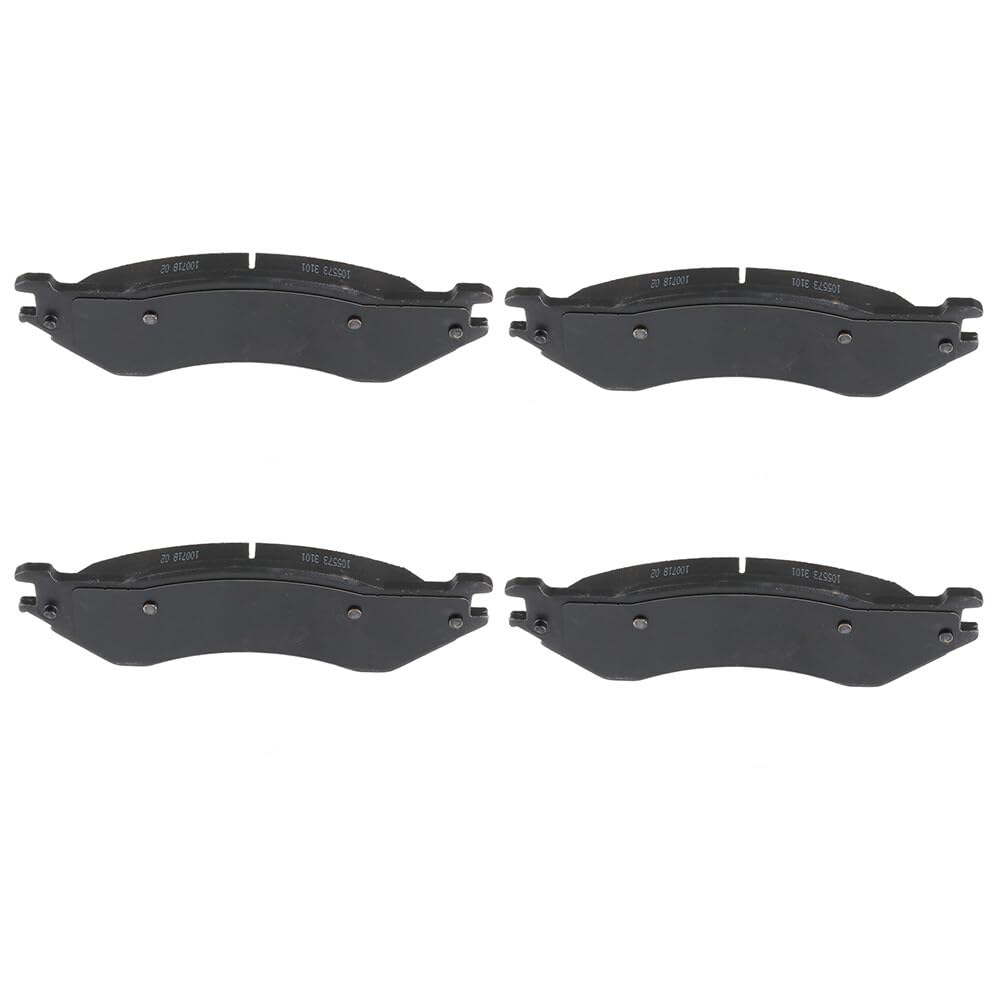 Automuto 4Pcs Rear Semi-Metallic Disc Brake Pads Set D1077 For Dodge Ram 1500 2006-2008,For Dodge Ram 2500 2001-2008,For Dodge R