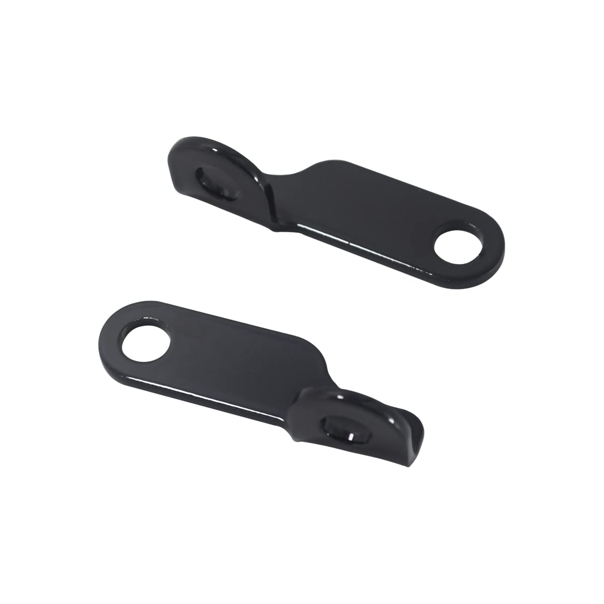 Turn Signal Indicator Relocation Holder Axle Shaft Mount Bracket Compatible With Harley Sportster Xl883 1200 Dyna (Gloss Black)