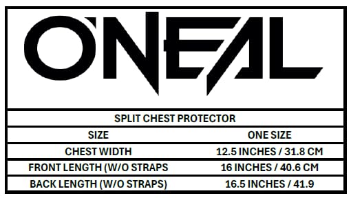 Oneal Holeshot Protector - Black - Medium / Large 1285-004