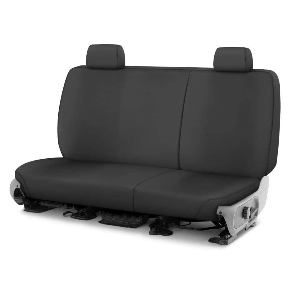 Covercraft Seatsaver Second Row Custom Fit Seat Cover For Select Ram Pickup Models - Polycotton (Charcoal)