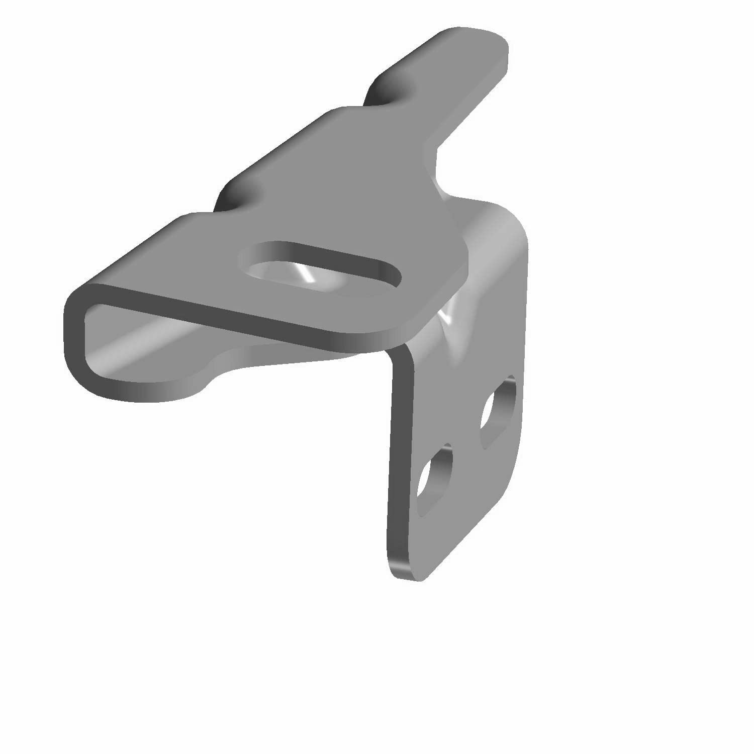 Polaris Off Road Striker Bracket, Right, Matte Black, Genuine OEM Part 5256944-458, Qty 1
