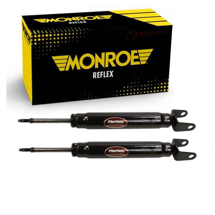 2 pc Monroe Rear Reflex Shock Absorbers compatible with Jeep Grand Cherokee 2011-2020