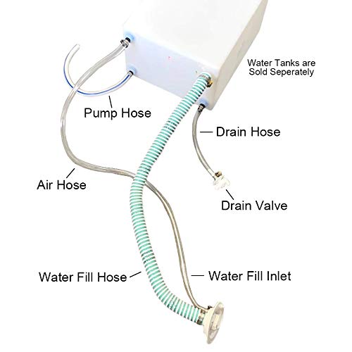 Fresh Water Tank Accessory Hose Connection Kit - Rv, Concession, Trailer, Camper