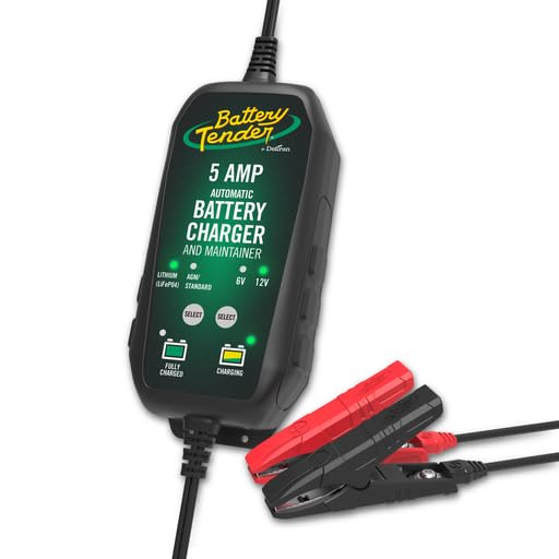Battery Tender 5 Amp 12V Battery Charger And Maintainer - Automotive Smart Fully Automatic Battery Charger For Cars Suvs And Tru
