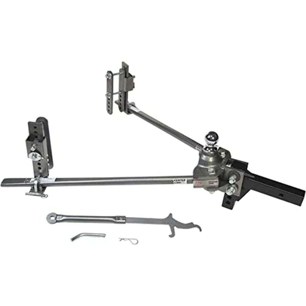 Husky 32215 Center Line TS with Spring Bars - 400 lb. to 600 lb. Tongue Weight Capacity (2 Ball)