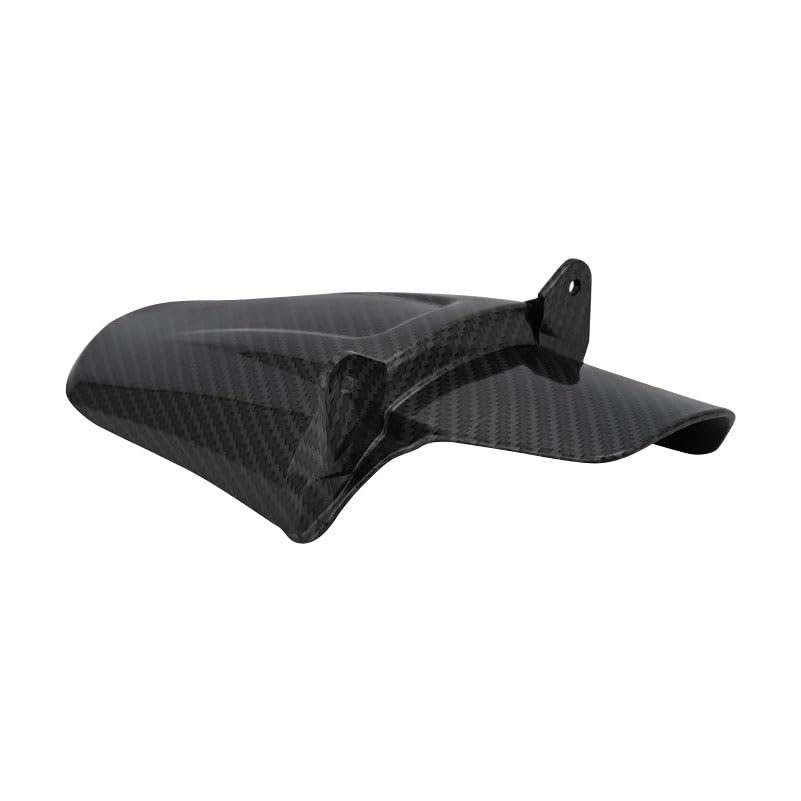 JXMOTONG Black Rear Shock Imitation Carbon Fiber Mudguard Fender for Sur Ron Light Bee & Sur Ron X