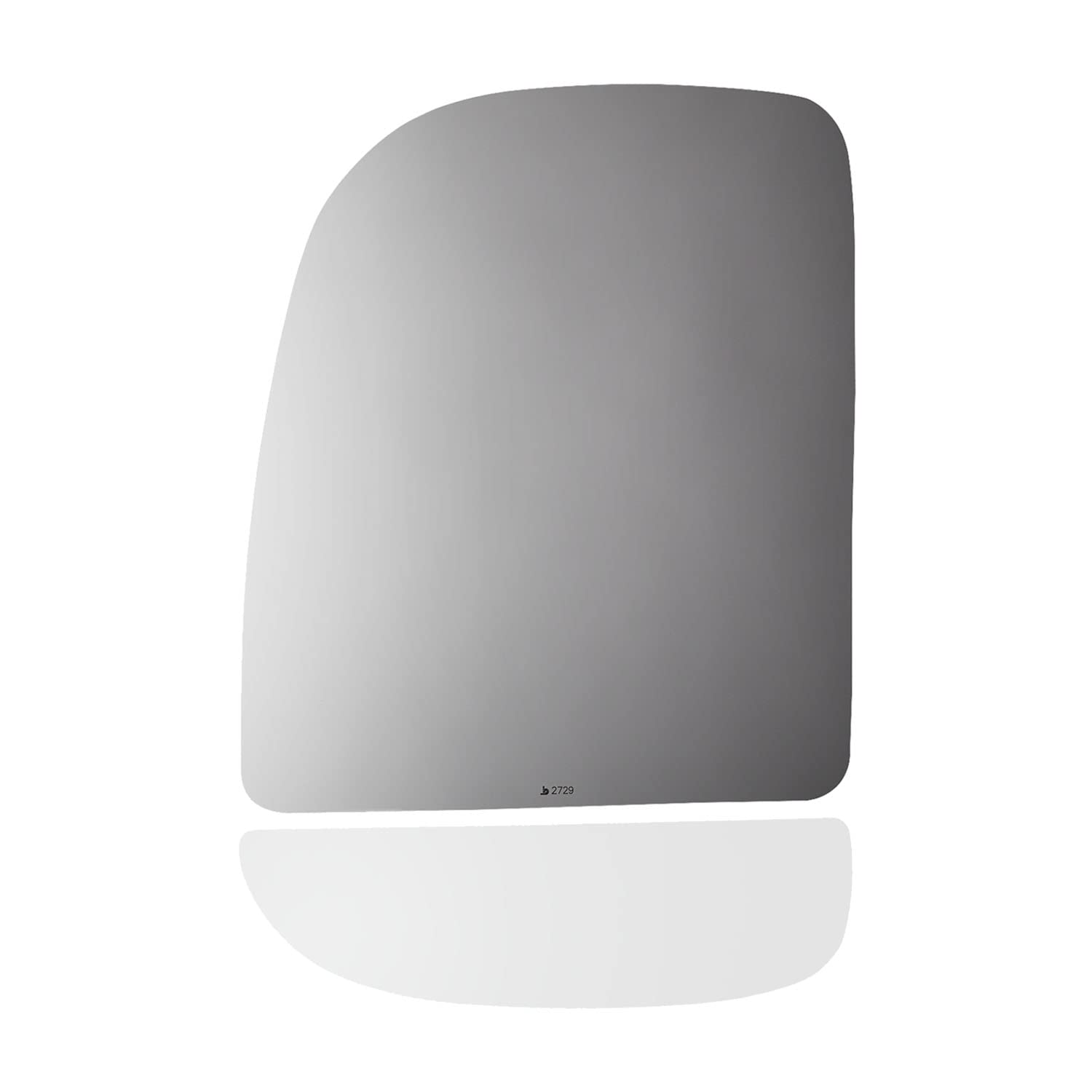 Burco 2729 Upper Flat Driver Side Replacement Mirror Glass (Mount Not Included) For Ford E-150 E-250 E-350 E-450, Econoline, F-250 F-350 F-450 Fo1323354 (Check Fitment List)