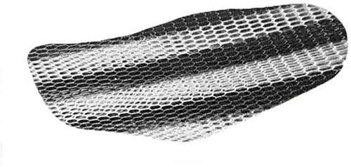 MIZZEO Bike Stretchable Net Seat Cover (Black & White) Compatible with Hero Super Splendor