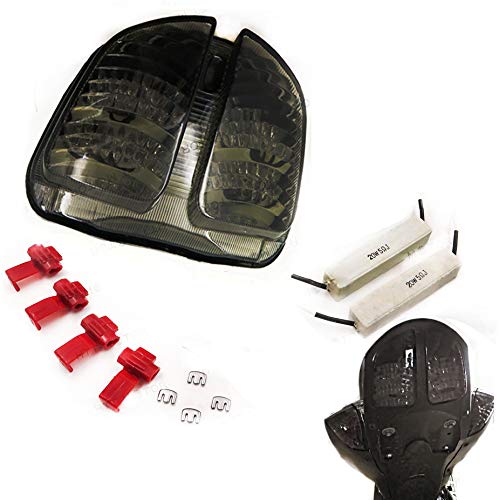 Httmt Mt044- Tail Light Brake Light Compatible With 2006 2007 Suzuki Gsxr 600 Gs