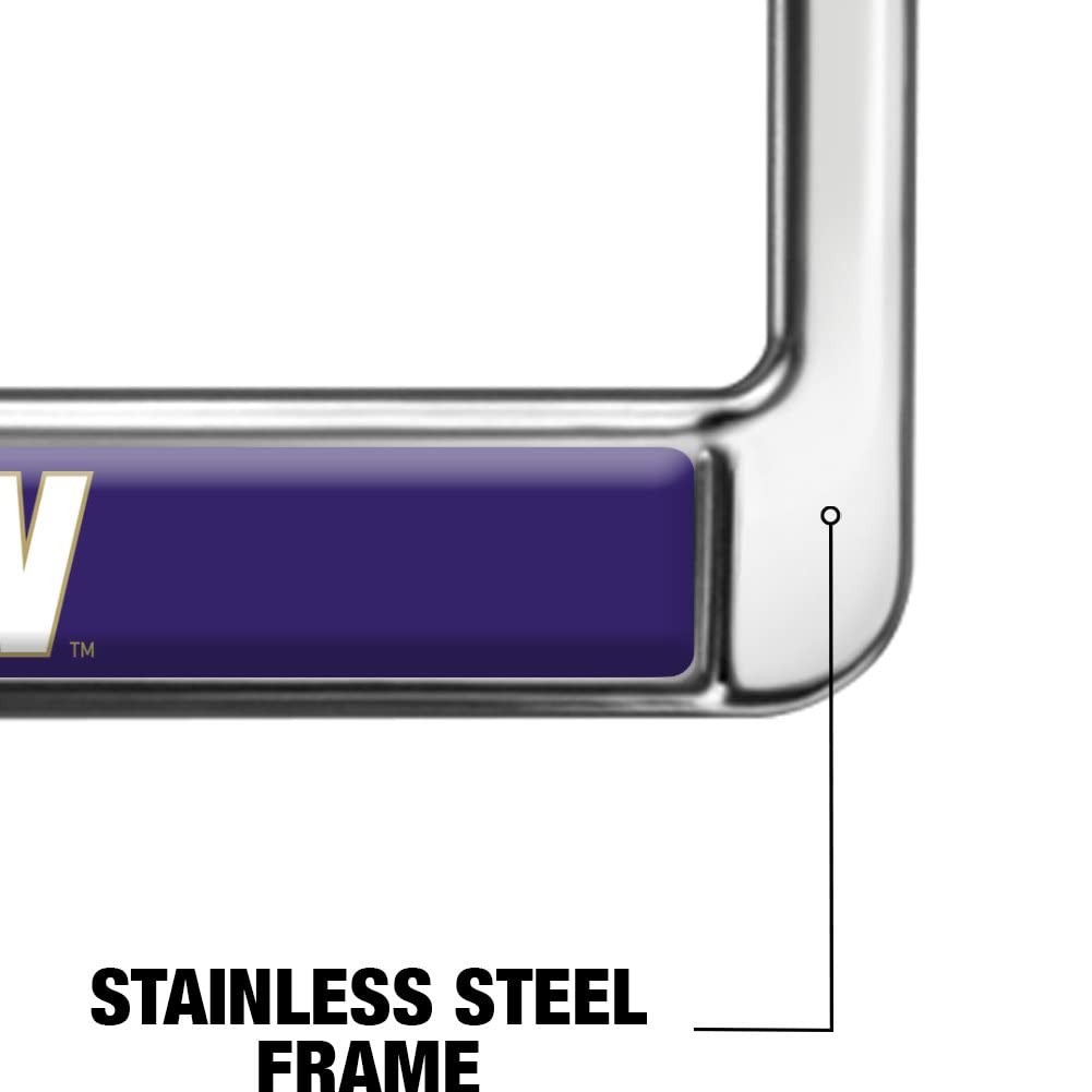 James Madison University Alumni Logo Full Size Standard License Plate Metal Frame