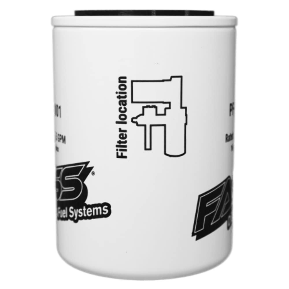 Fass Titanium Series Fuel Filter & Water Seprator Pack Combo Of 4 | (2) Xws-3002 | (2) Pf-3001